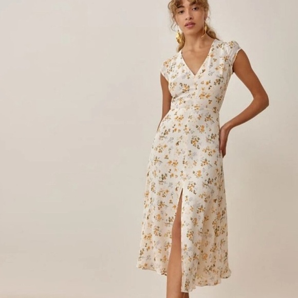Reformation Wellfleet Limonada dress - Picture 3 of 12